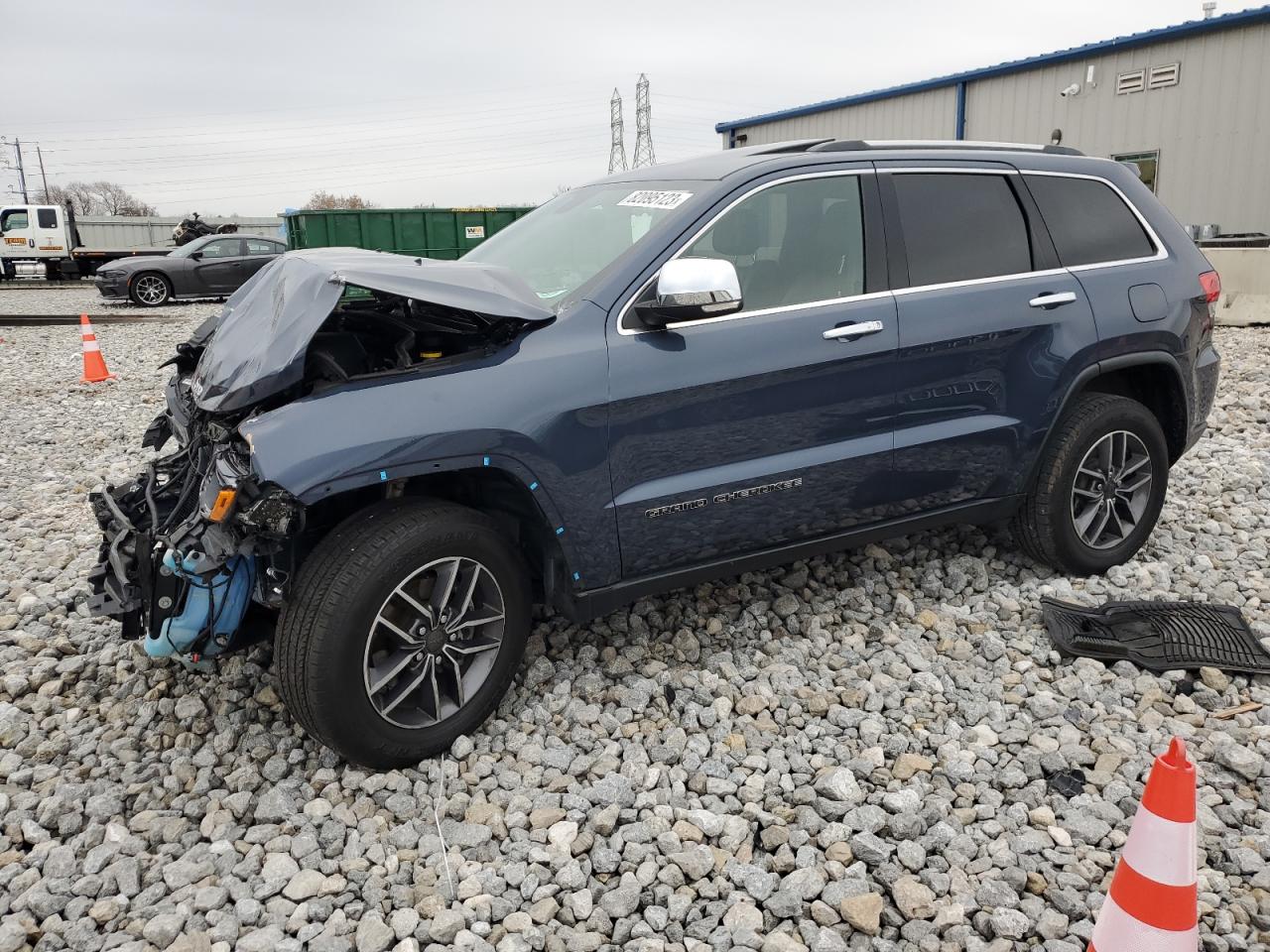 Image 1 of 2019 JEEP GRAND CHEROKEE LIMITED 2019 with VIN 1C4RJFBG3KC766968