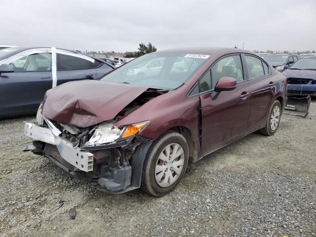 Изображение 1 2012 HONDA CIVIC LX 2012 с VIN JHMFB2F5XCS005507