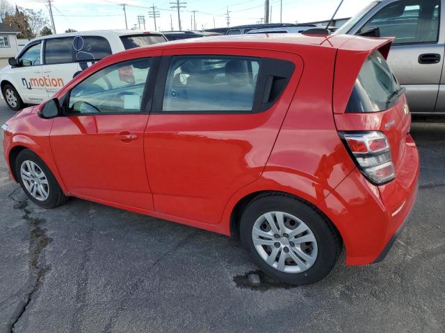 Image 2 of 2020 CHEVROLET SONIC  2020 with VIN 1G1JG6SB7L4125343