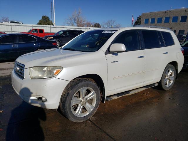 Image 1 of 2008 TOYOTA HIGHLANDER LIMITED 2008 with VIN JTEDS42AX82021796