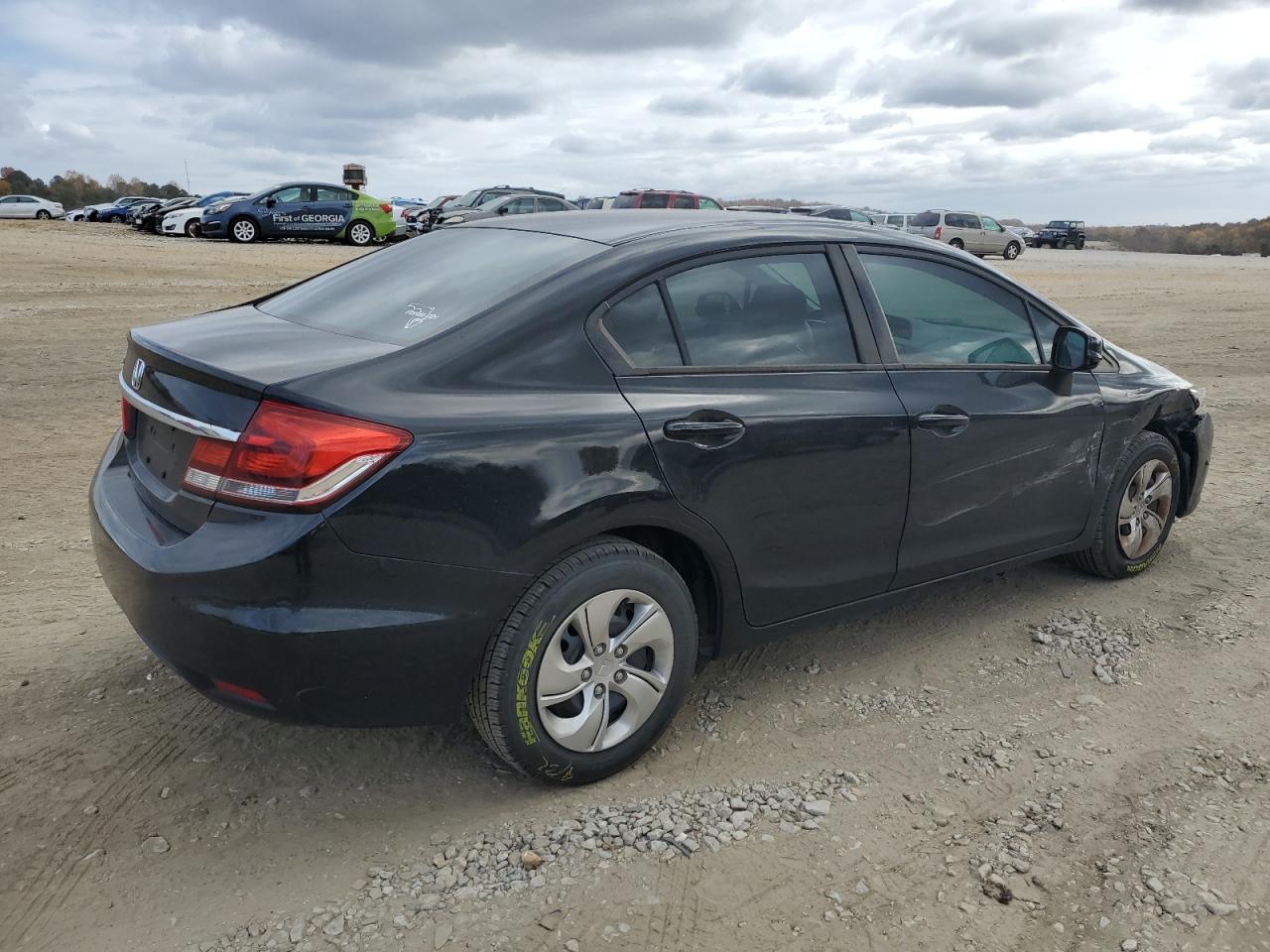 Image 3 of 2013 HONDA CIVIC LX 2013 with VIN 19XFB2F55DE060677