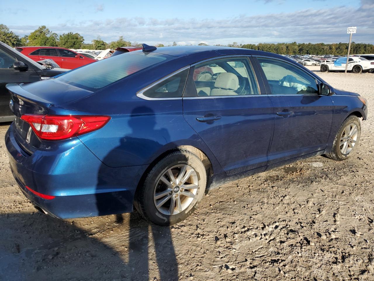 Изображение 3 2017 HYUNDAI SONATA SE 2017 с VIN 5NPE24AF4HH587215
