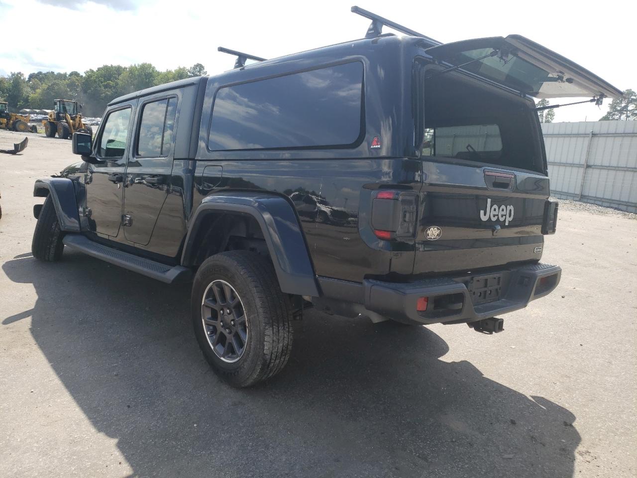 Image 2 of 2020 JEEP GLADIATOR OVERLAND 2020 with VIN 1C6HJTFG8LL140555