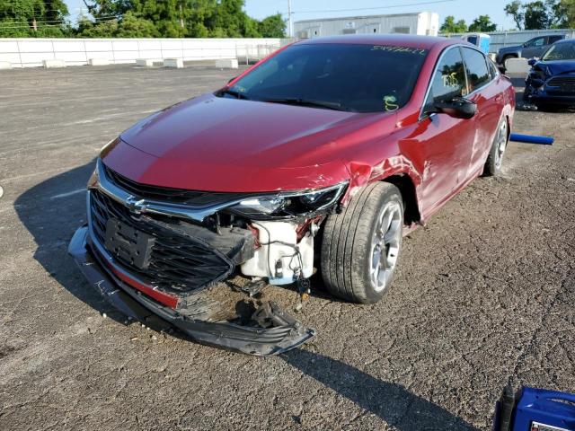 Image 2 of 2019 CHEVROLET MALIBU RS 2019 with VIN 1G1ZG5ST4KF208740