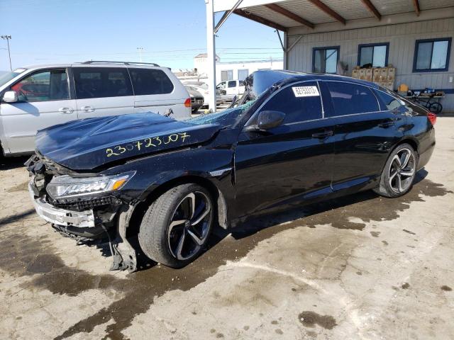Image 1 of 2018 HONDA ACCORD SPORT 2018 with VIN 1HGCV1F35JA217238