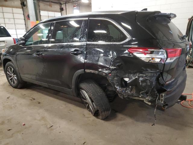 Image 2 of 2019 TOYOTA HIGHLANDER SE 2019 with VIN 5TDJZRFH4KS741151