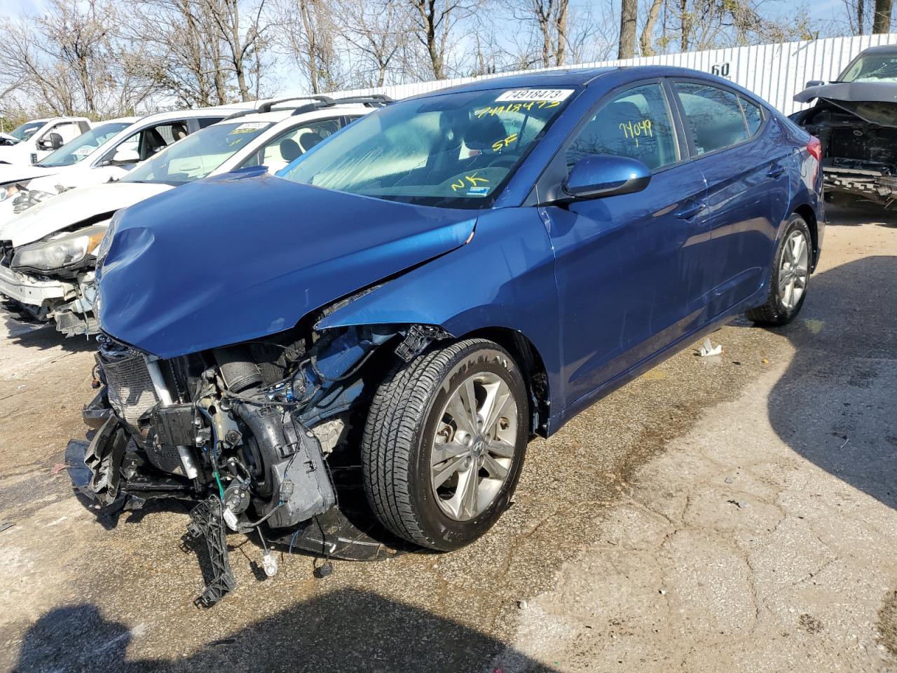 Obraz 1 z 2017 HYUNDAI ELANTRA SE 2017 z VIN 5NPD84LF2HH184549