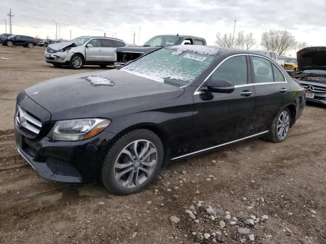 Image 1 of 2017 MERCEDES-BENZ C 300 4MATIC 2017 with VIN WDDWF4KB1HR258118