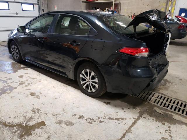Image 2 of 2022 TOYOTA COROLLA LE 2022 with VIN JTDEAMDE7NJ041811
