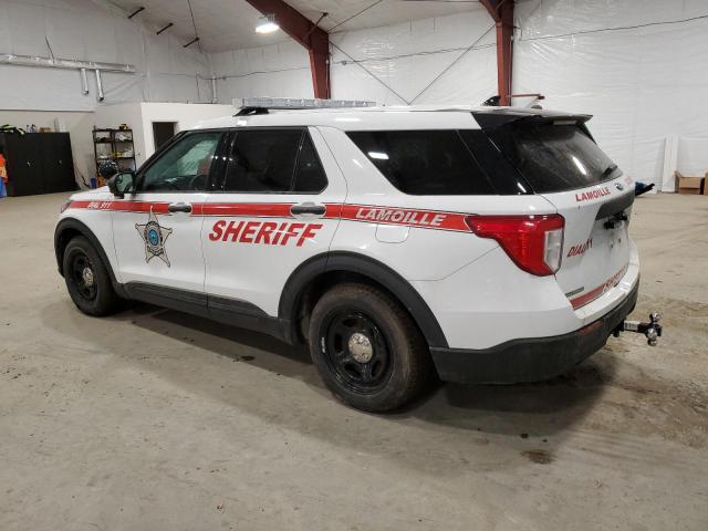 Изображение 2 2020 FORD EXPLORER POLICE INTERCEPTOR 2020 с VIN 1FM5K8AB0LGD00837