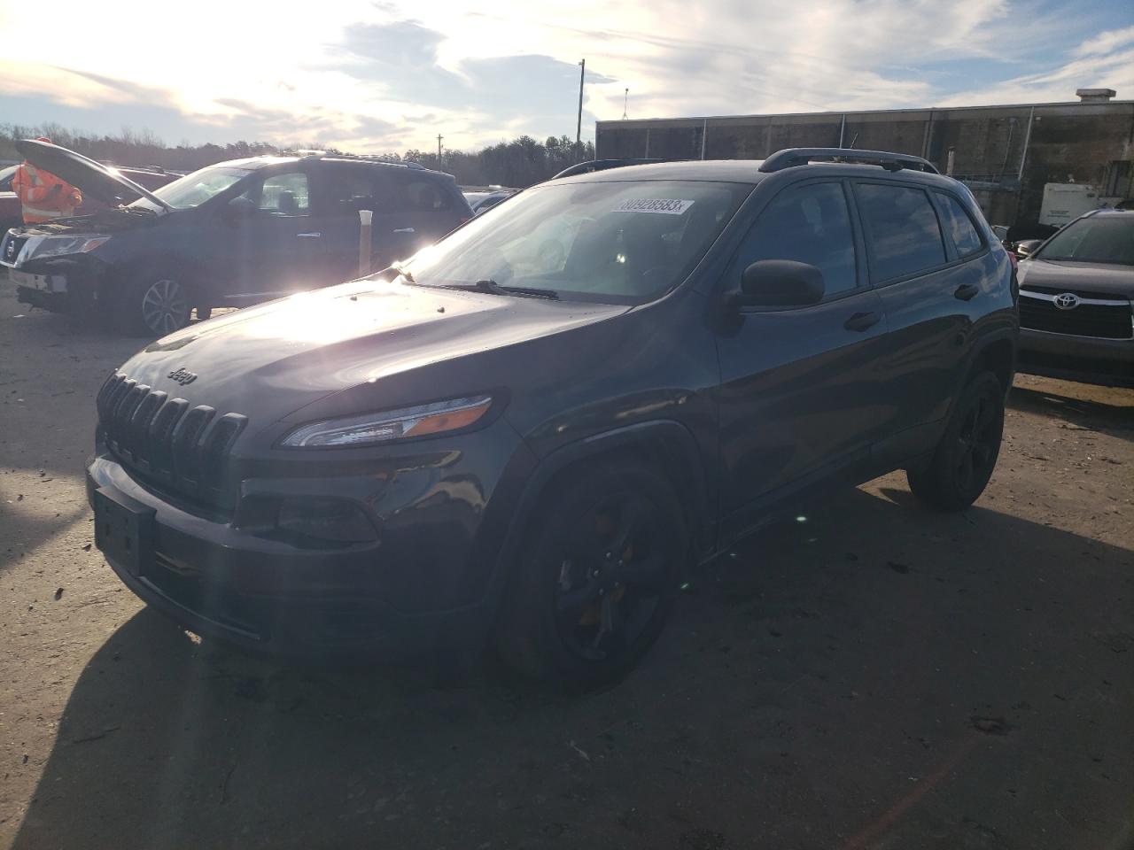 Image 1 of 2017 JEEP CHEROKEE SPORT 2017 with VIN 1C4PJMABXHW551144