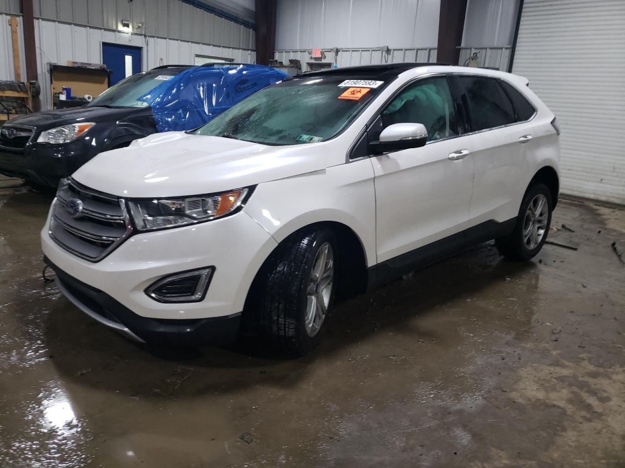 Image 1 of 2016 FORD EDGE TITANIUM 2016 with VIN 2FMPK4K97GBC29761