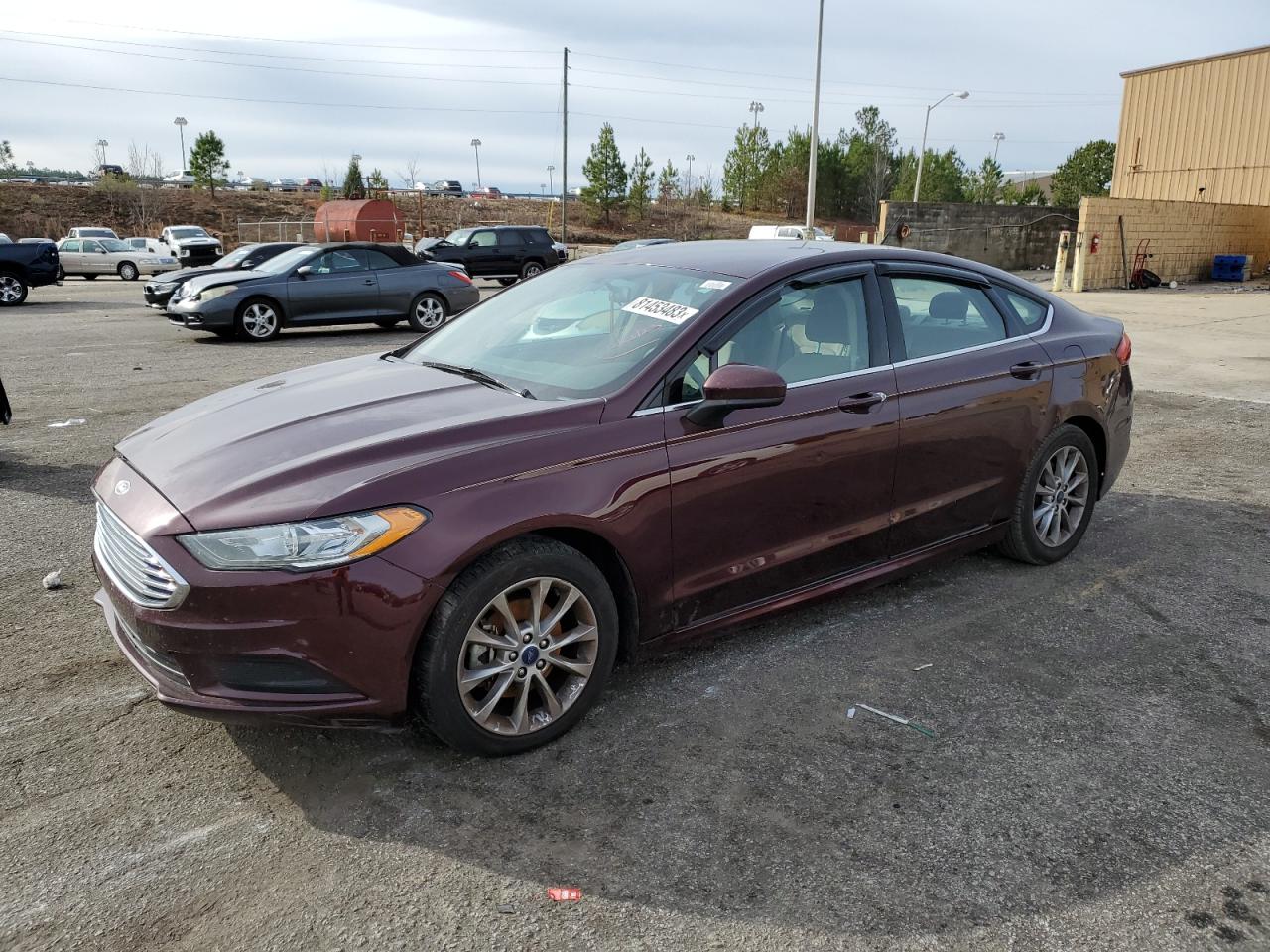 Obraz 1 z 2017 FORD FUSION SE 2017 z VIN 3FA6P0HD9HR289586