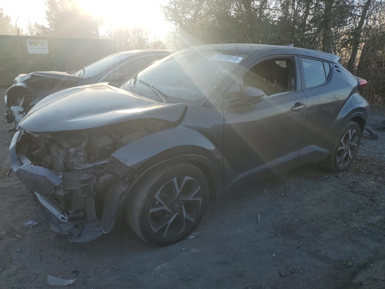 Image 1 of 2021 TOYOTA C-HR XLE 2021 with VIN NMTKHMBX0MR119011