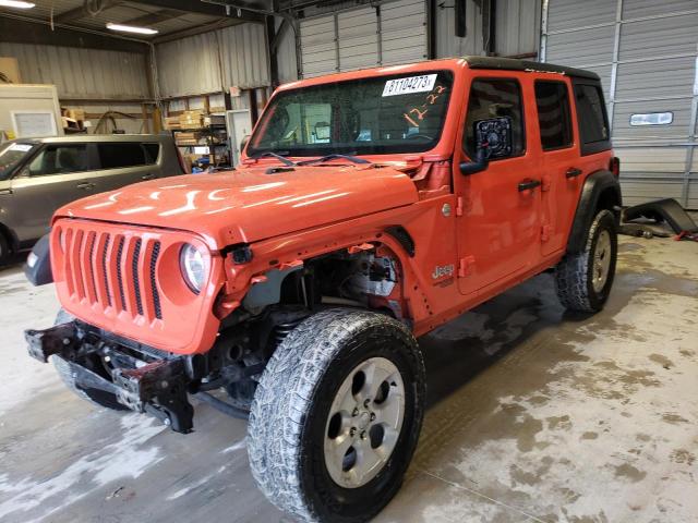 Image 1 of 2018 JEEP WRANGLER UNLIMITED SPORT 2018 with VIN 1C4HJXDG9JW260671