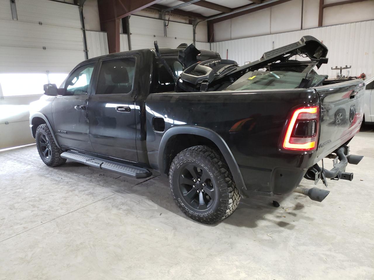 Image 2 of 2021 RAM 1500 REBEL 2021 with VIN 1C6SRFLT9MN673070