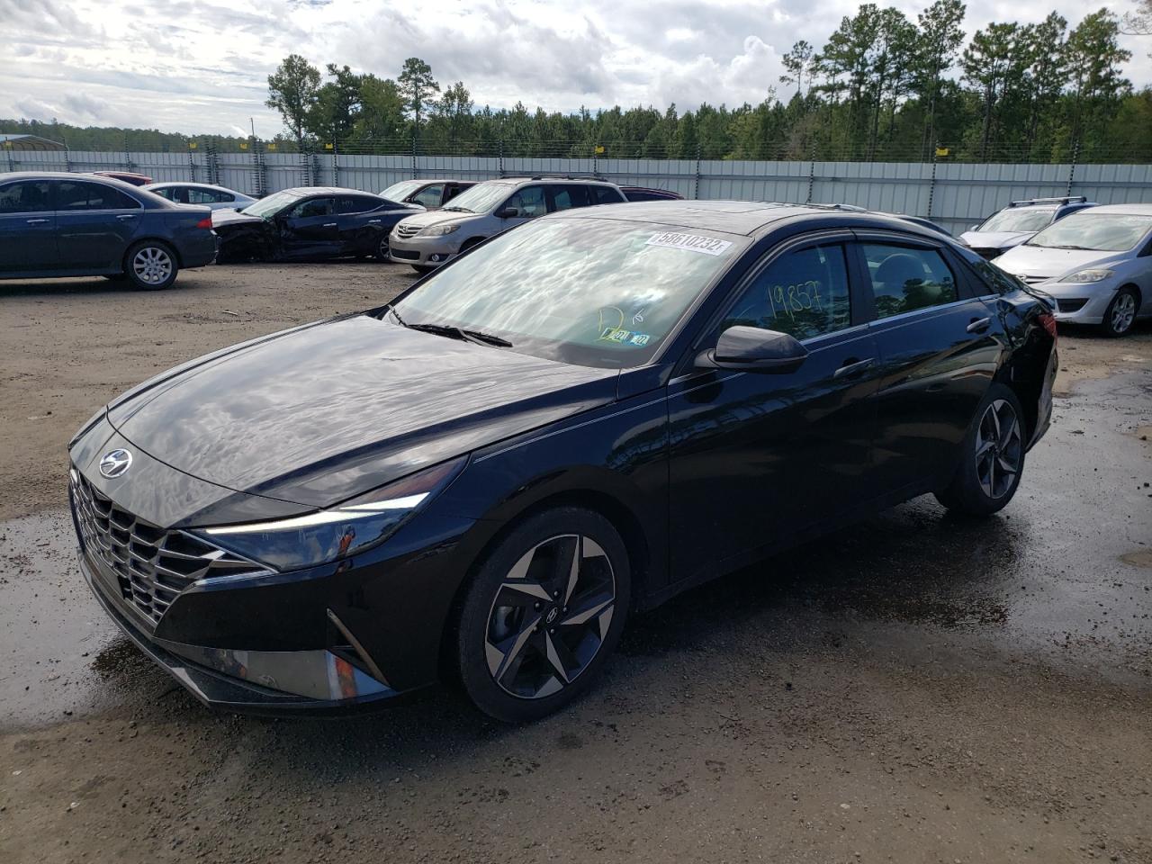 Image 2 of 2021 HYUNDAI ELANTRA LIMITED 2021 with VIN 5NPLP4AG3MH036589