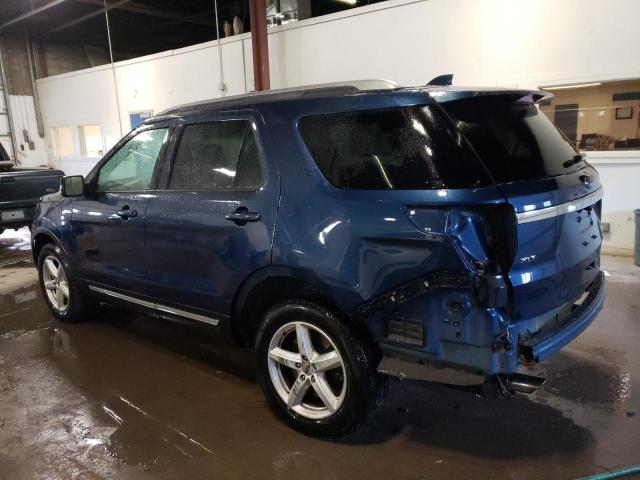 Image 2 of 2016 FORD EXPLORER XLT 2016 with VIN 1FM5K8D84GGA58530
