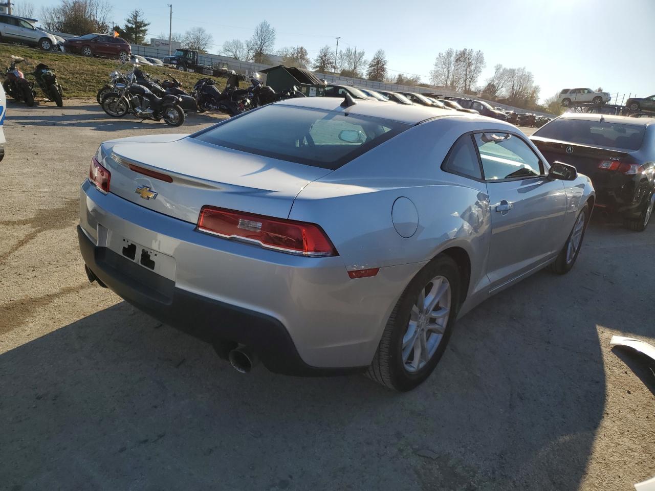 Image 3 of 2014 CHEVROLET CAMARO LS 2014 with VIN 2G1FA1E36E9138423
