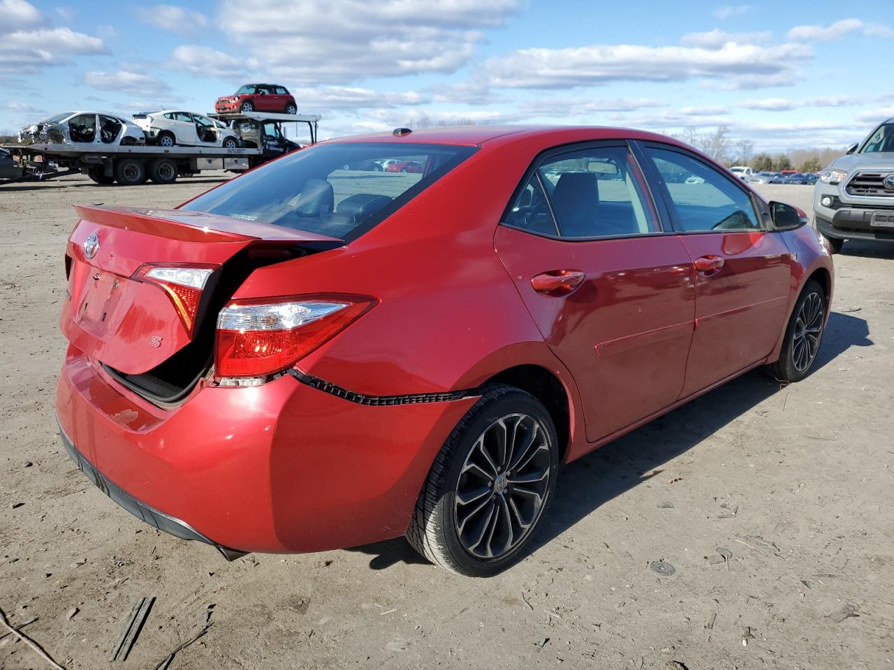 Image 3 of 2014 TOYOTA COROLLA L 2014 with VIN 2T1BURHE5EC032666