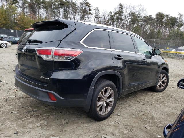 Изображение 3 2015 TOYOTA HIGHLANDER XLE 2015 с VIN 5TDJKRFH0FS213164