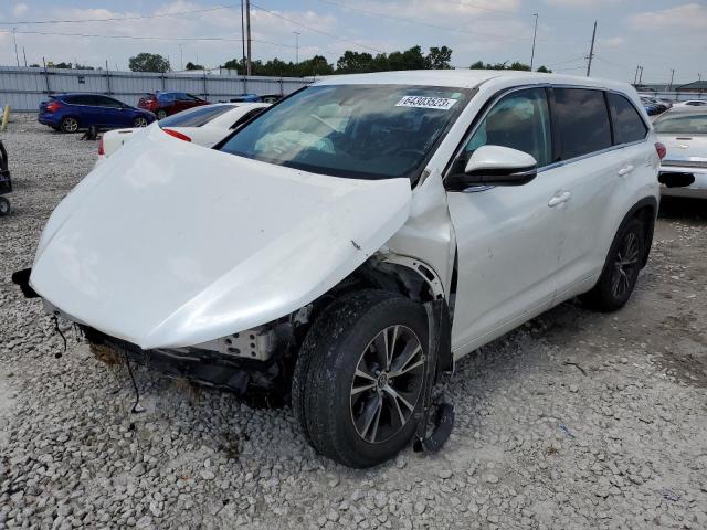 Image 1 of 2018 TOYOTA HIGHLANDER LE 2018 with VIN 5TDBZRFH9JS906016