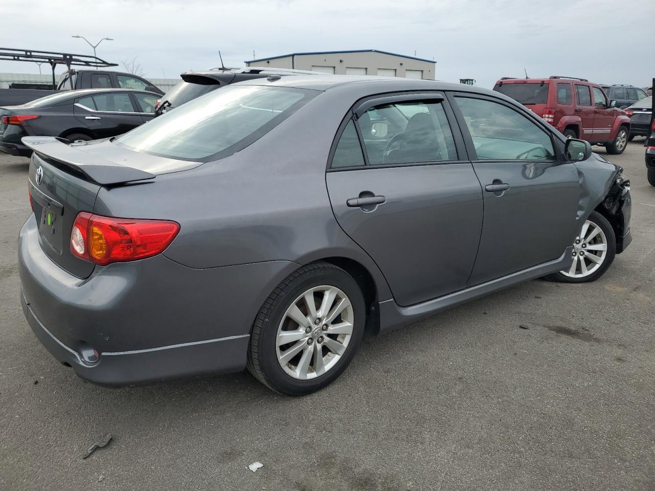 Image 3 of 2010 TOYOTA COROLLA BASE 2010 with VIN 2T1BU4EE7AC443777