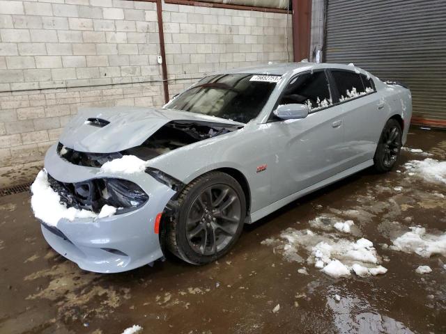 Image 1 of 2022 DODGE CHARGER SCAT PACK 2022 with VIN 2C3CDXGJ3NH163662
