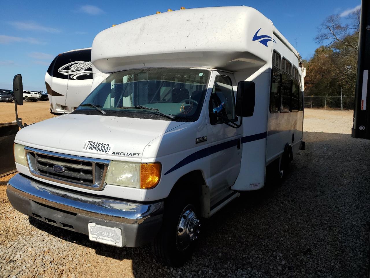 Image 1 of 2006 FORD ECONOLINE E350 SUPER DUTY CUTAWAY VAN 2006 with VIN 1FDWE35L56DA06163