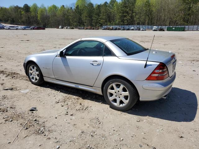 Obraz 2 z 2002 MERCEDES-BENZ SLK 230 KOMPRESSOR 2002 z VIN WDBKK49F42F261146