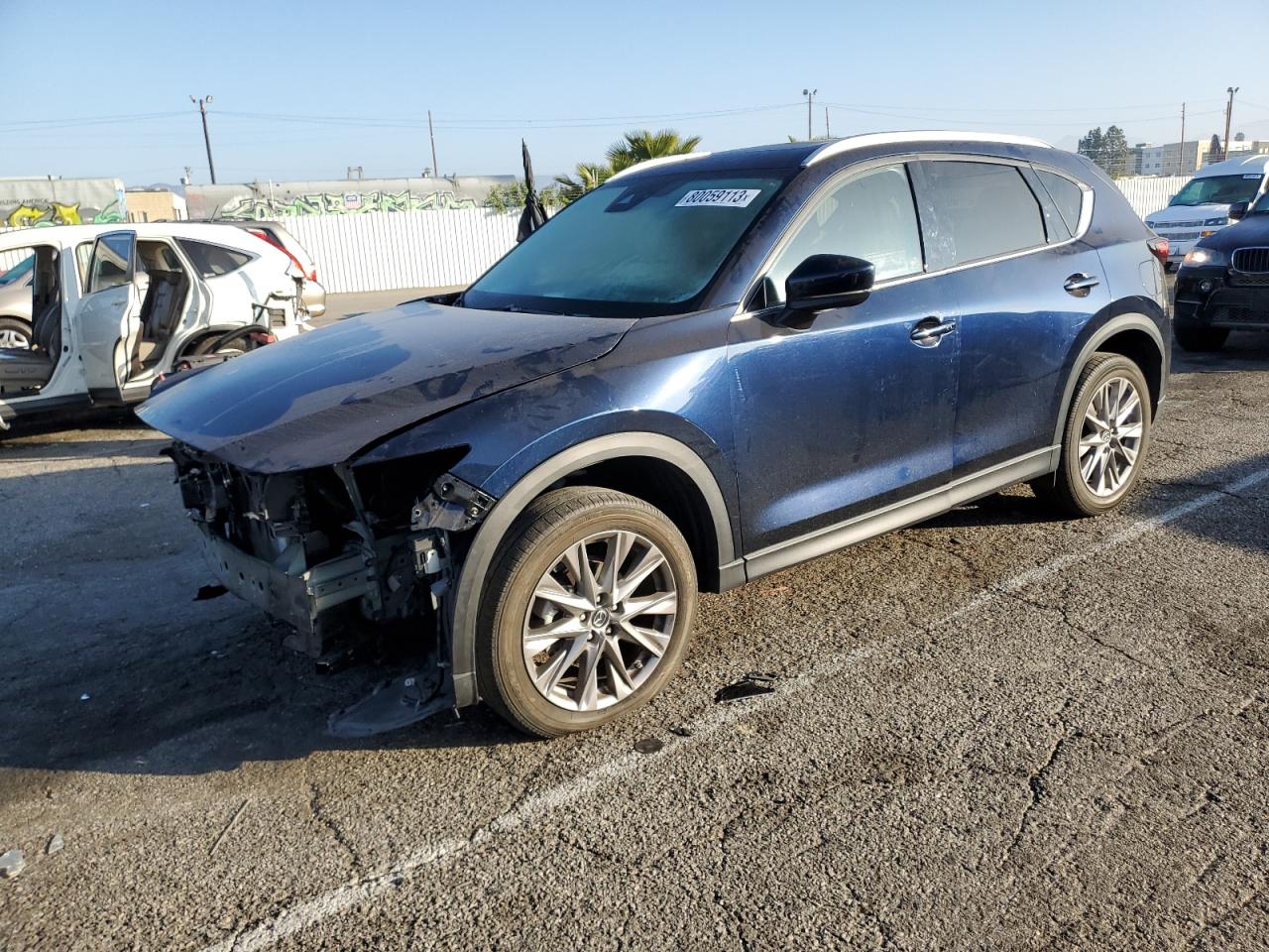 Image 1 of 2020 MAZDA CX-5 GRAND TOURING 2020 with VIN JM3KFADM3L0839534