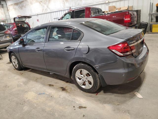 Image 2 of 2013 HONDA CIVIC LX 2013 with VIN 19XFB2F5XDE082870