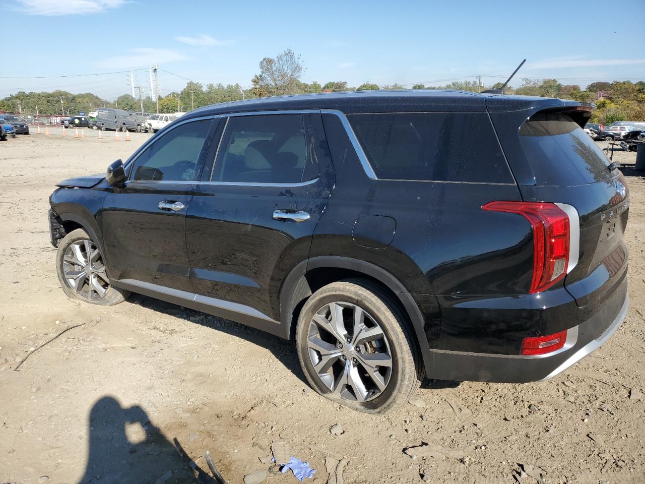Image 2 of 2021 HYUNDAI PALISADE SEL 2021 with VIN KM8R3DHE5MU254500
