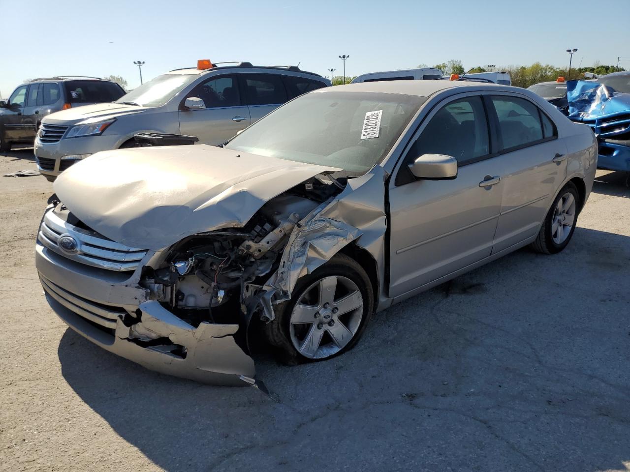 Image 1 of 2009 FORD FUSION SE 2009 with VIN 3FAHP07ZX9R147626