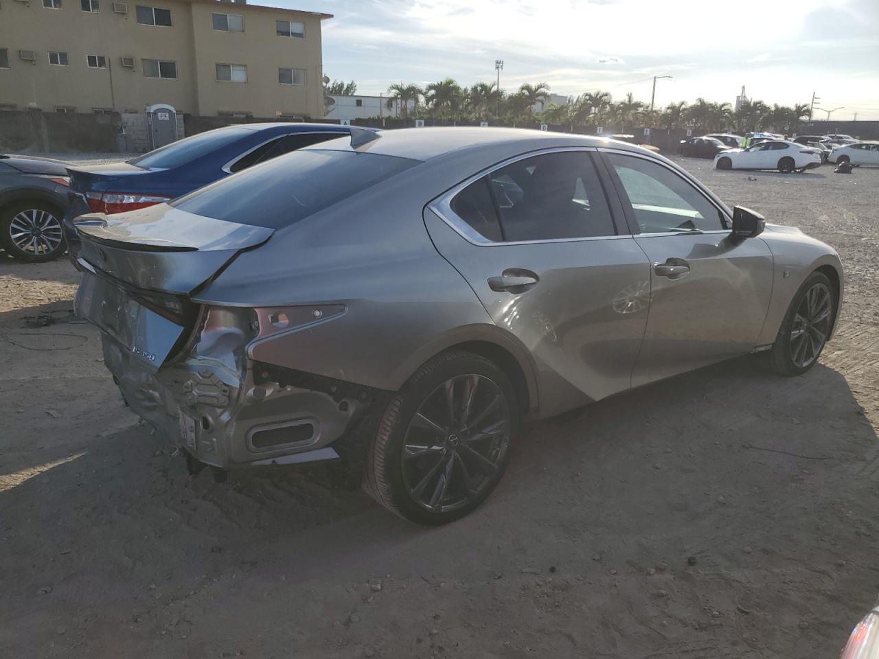 Image 3 of 2022 LEXUS IS 350 F-SPORT 2022 with VIN JTHGZ1B24N5050370