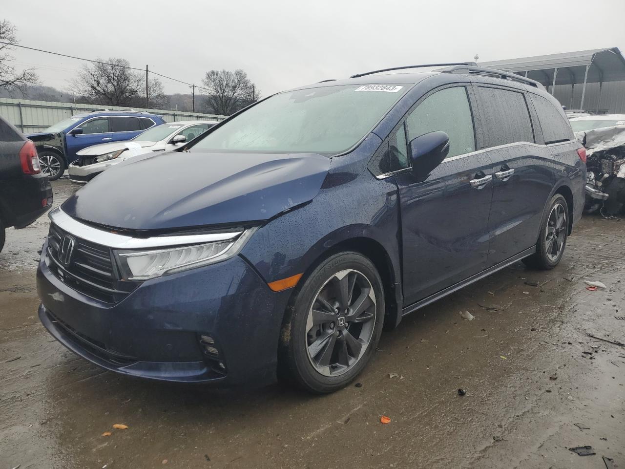 Image 1 of 2022 HONDA ODYSSEY ELITE 2022 with VIN 5FNRL6H90NB025946