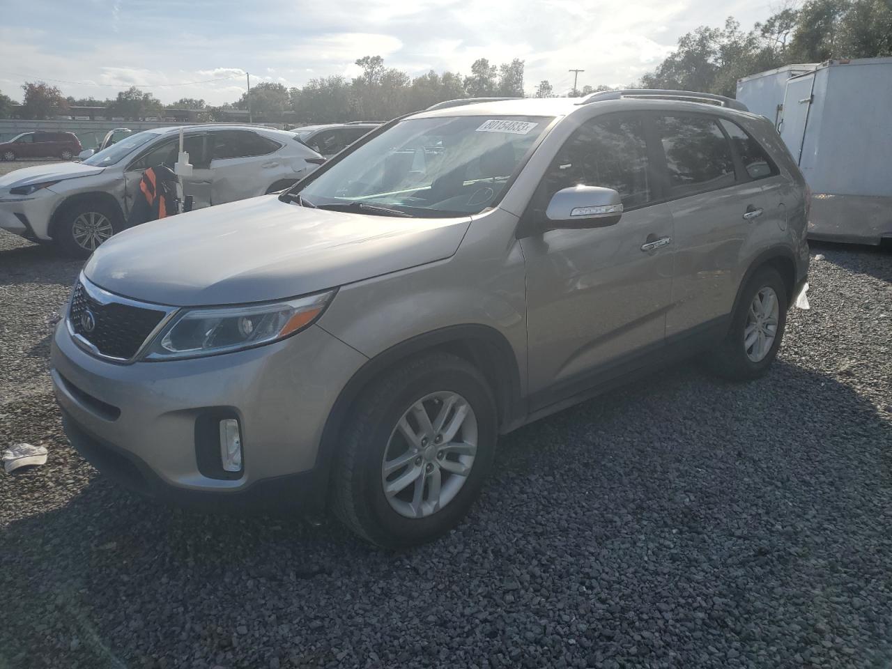 Image 1 of 2014 KIA SORENTO LX 2014 with VIN 5XYKT3A68EG534434