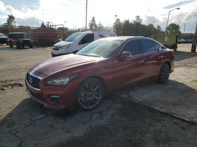 Image 1 of 2016 INFINITI Q50 RED SPORT 400 2016 with VIN JN1FV7AP5GM421606