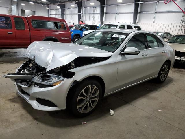 Image 1 of 2018 MERCEDES-BENZ C 300 4MATIC 2018 with VIN 55SWF4KB0JU245168
