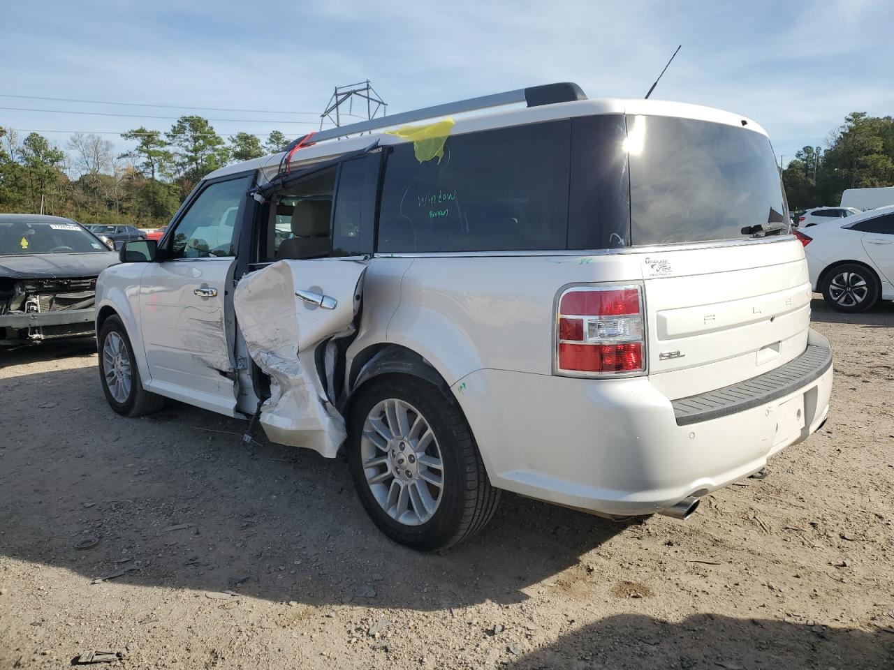 Image 2 of 2019 FORD FLEX SEL 2019 with VIN 2FMGK5C86KBA27854