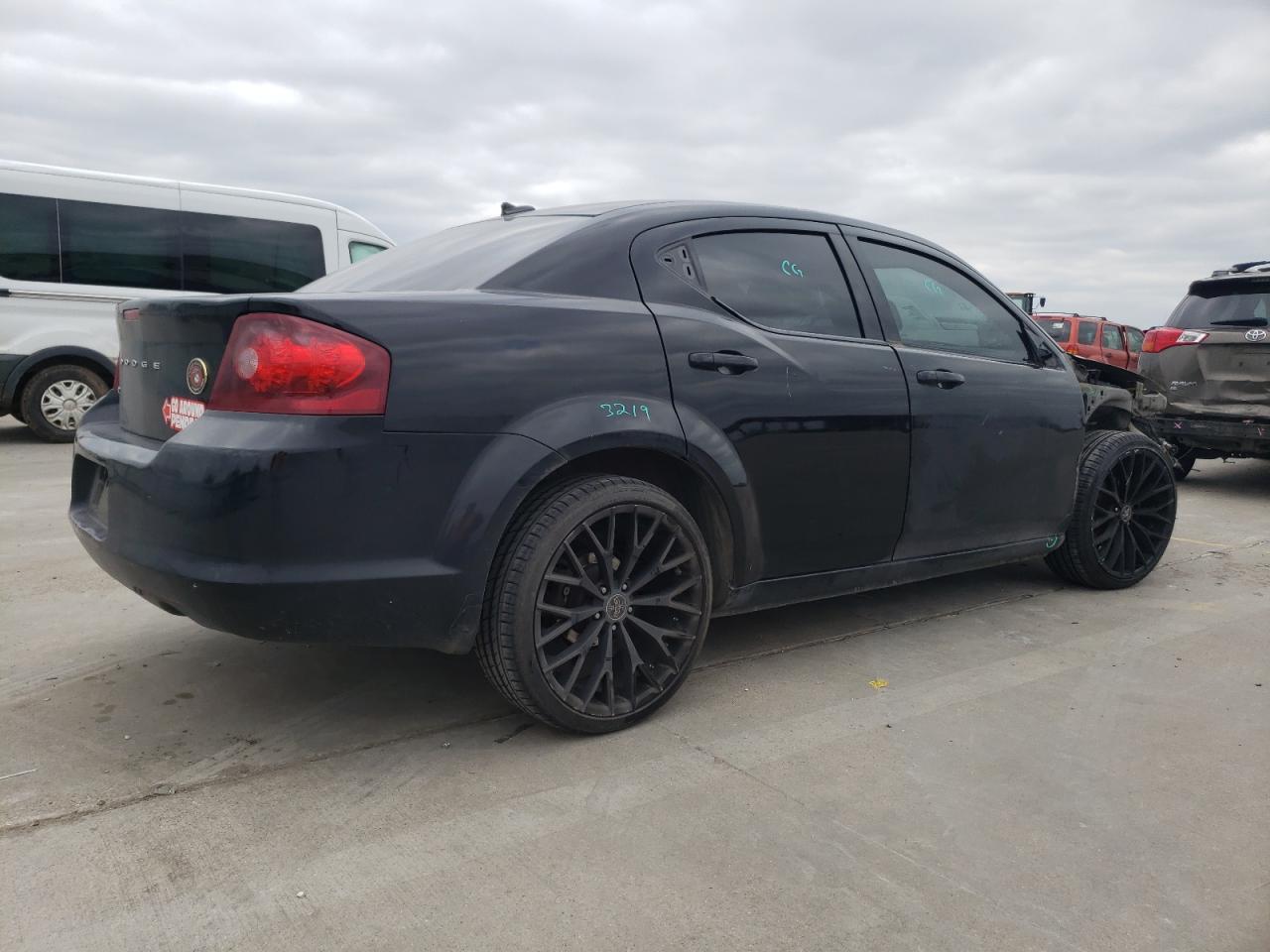 Изображение 3 2013 DODGE AVENGER SE 2013 с VIN 1C3CDZAG2DN748442
