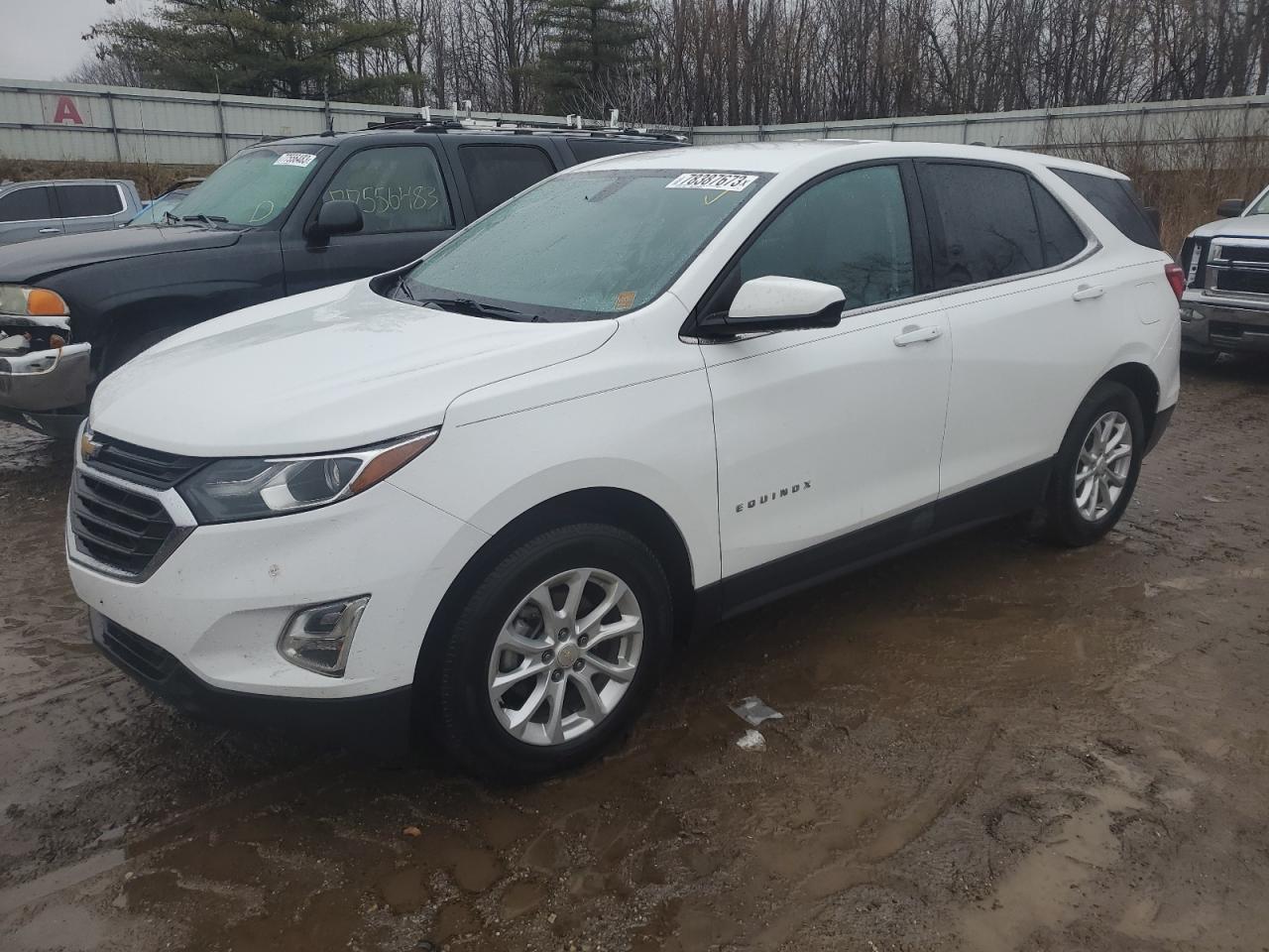 Image 1 of 2018 CHEVROLET EQUINOX LT 2018 with VIN 3GNAXJEV2JS507185
