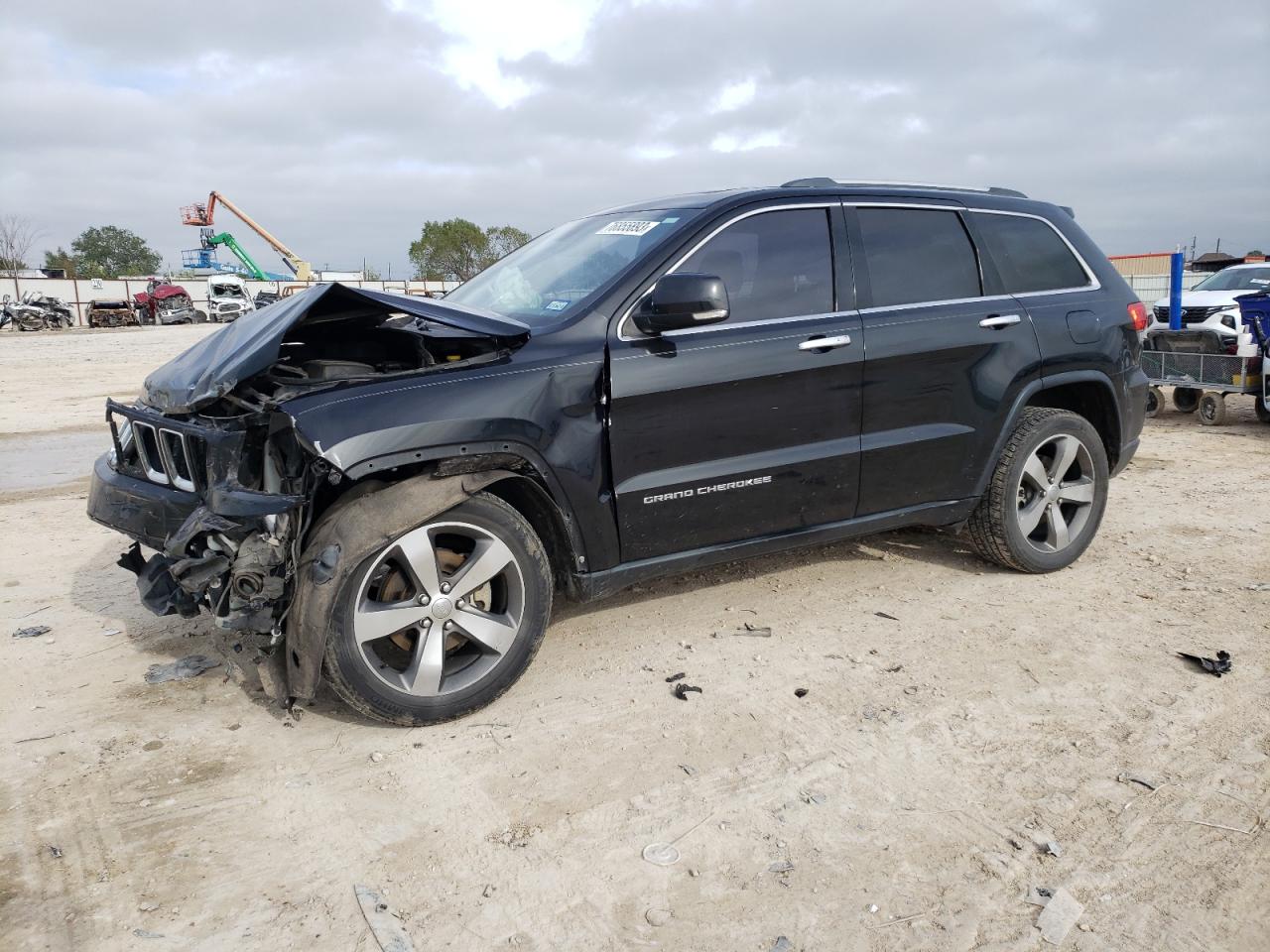Image 1 of 2014 JEEP GRAND CHEROKEE LIMITED 2014 with VIN 1C4RJEBG5EC573493