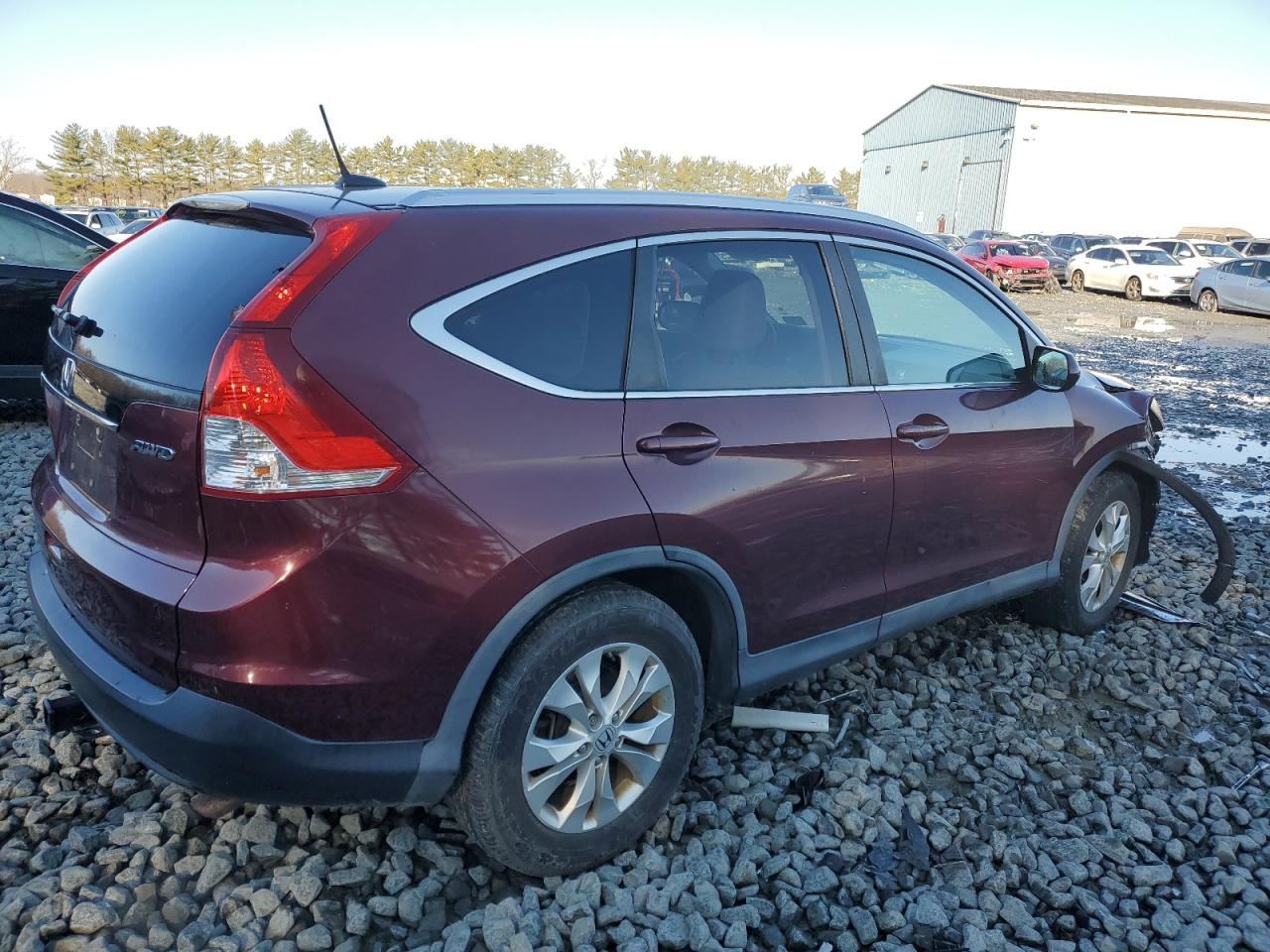 Изображение 3 2012 HONDA CR-V EXL 2012 с VIN 5J6RM4H77CL016116