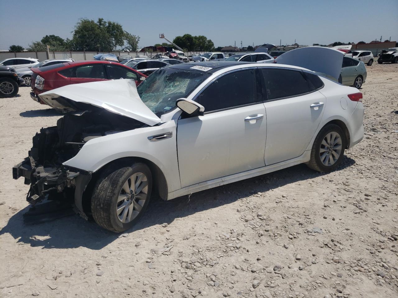 Изображение 1 2016 KIA OPTIMA EX 2016 с VIN 5XXGU4L35GG097625