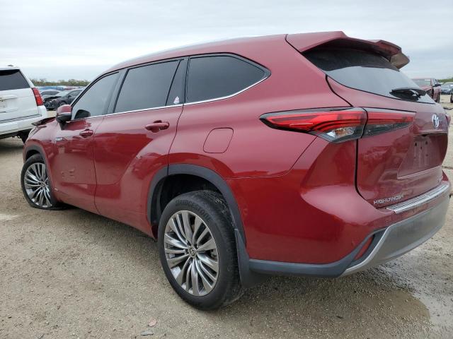 Изображение 2 2021 TOYOTA HIGHLANDER HYBRID PLATINUM 2021 с VIN 5TDEBRCH4MS064163