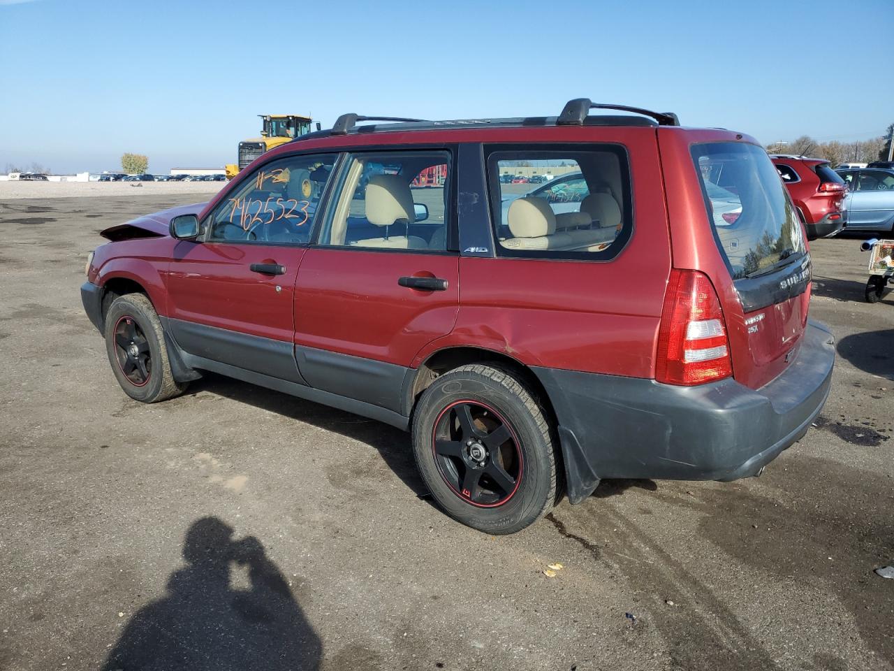 Изображение 2 2004 SUBARU FORESTER 2.5X 2004 с VIN JF1SG63654H745315