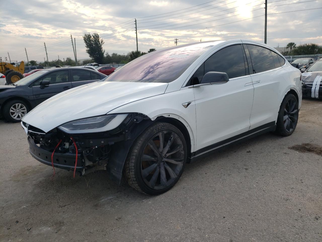 Image 1 of 2018 TESLA MODEL X  2018 with VIN 5YJXCBE27JF114169