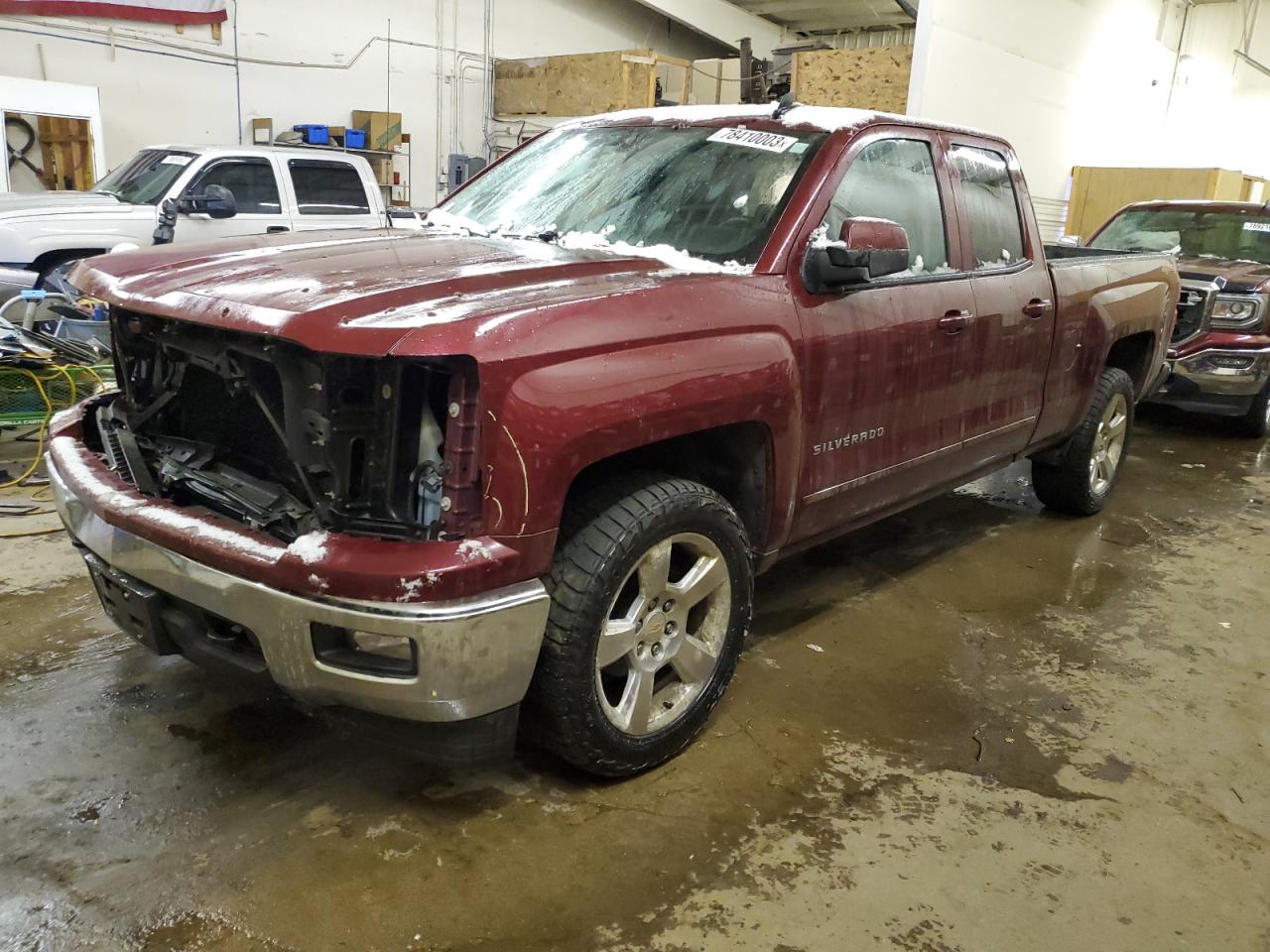 Image 1 of 2015 CHEVROLET SILVERADO K1500 LT 2015 with VIN 1GCVKREC5FZ337131