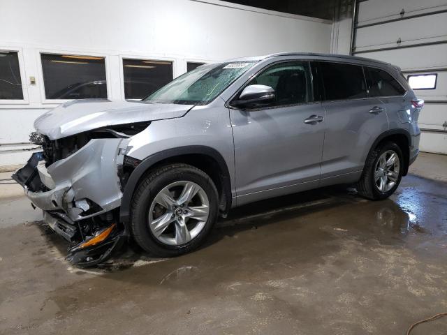 Изображение 1 2016 TOYOTA HIGHLANDER LIMITED 2016 с VIN 5TDDKRFH3GS286947